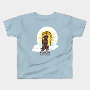 Labrador Dog in the sky Kids T-Shirt